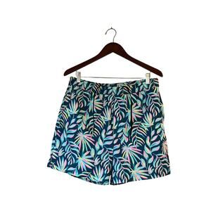 Chubbies Sport Shorts 5.5" Men's Workout Shorts Luau Lagoons Print XL Colorful